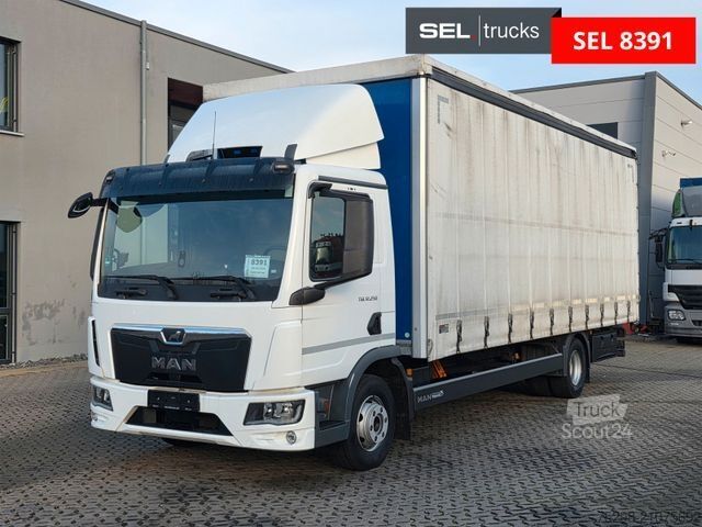 LKW mit Pritsche & Plane MAN TGX 12.250 4X2 BL CH / Totwinkelkamera / 6E