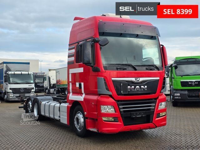 Swap body truck MAN TGX 26.460 6x2/Intarder/Standklima/Totwinkelkam.