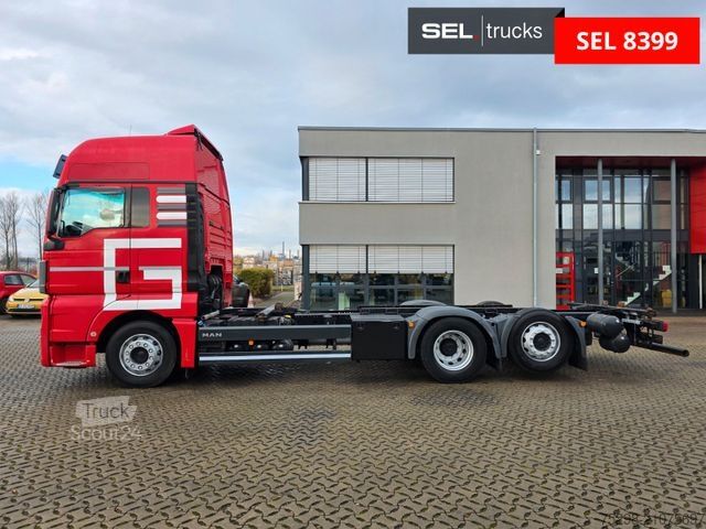 Swap body truck MAN TGX 26.460 6x2/Intarder/Standklima/Totwinkelkam.