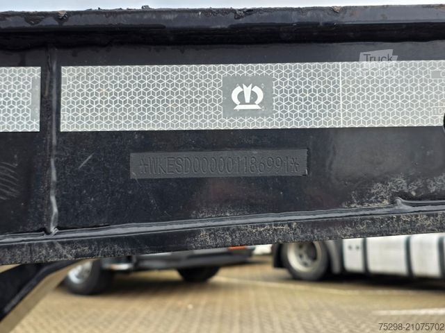 Swap body semitrailer KRONE SD / Liftachse