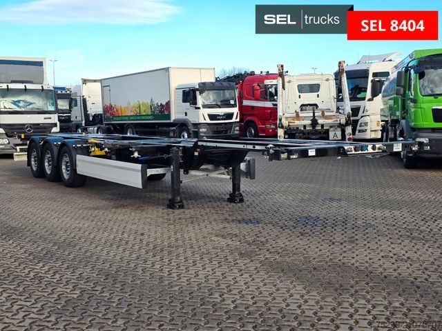Swap body semitrailer KRONE SD / Liftachse / Teleskop / 11.908 - 13.403