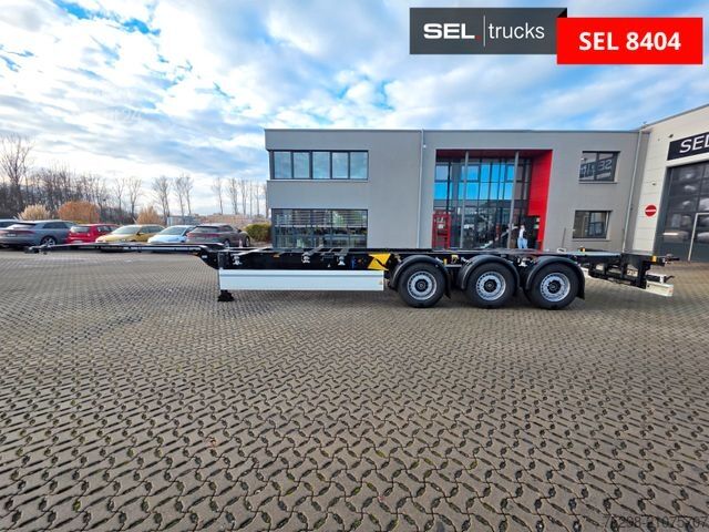 Swap body semitrailer KRONE SD / Liftachse / Teleskop / 11.908 - 13.403