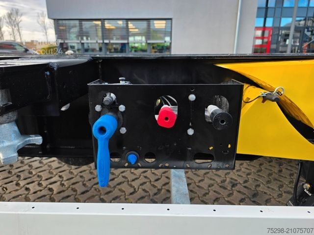 Swap body semitrailer KRONE SD / Liftachse / Teleskop / 11.908 - 13.403