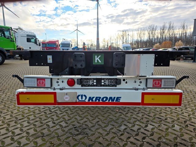 Swap body semitrailer KRONE SD / Liftachse / Teleskop / 11.908 - 13.403