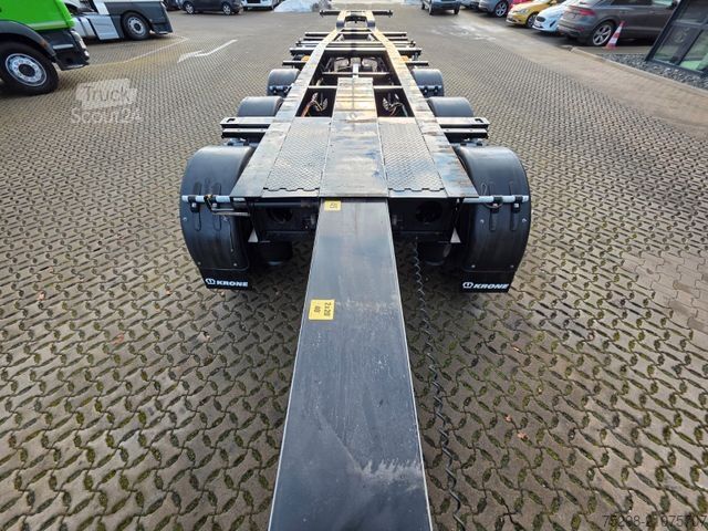 Swap body semitrailer KRONE SD / Liftachse / Teleskop / 11.908 - 13.403