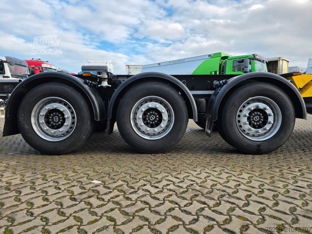 Swap body semitrailer KRONE SD / Liftachse / Teleskop / 11.908 - 13.403