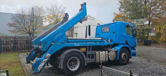 Φορτηγό ανατρεπόμενο SCANIA P320 Absetzkipper, Meiller