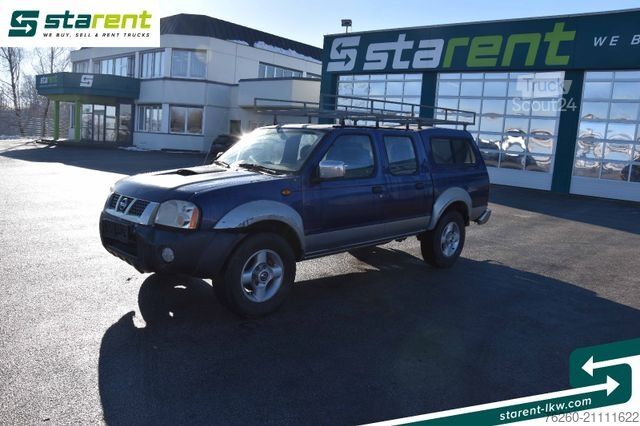 Pick-up varevogn NISSAN Navara 2,5 Di AHK 3T Allrad Doppelkabine Hardtop