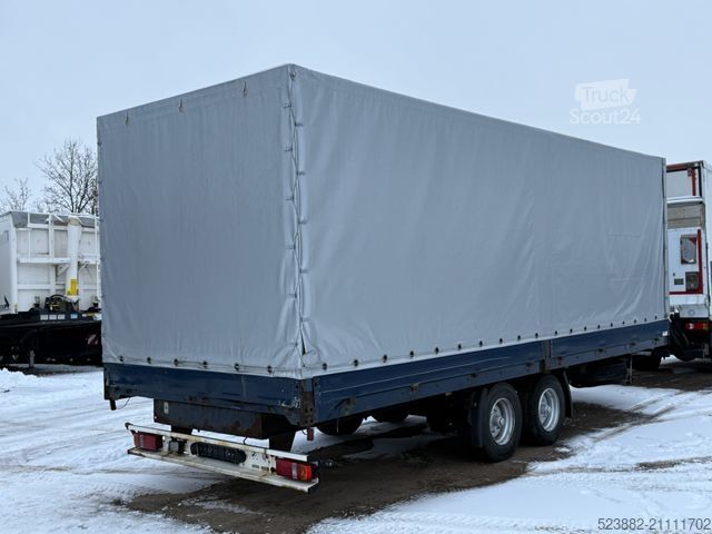 Open aanhangwagen met zeil FLIEGL OS2-K105L Tandem*Bordwände*Steckrungen*BPW