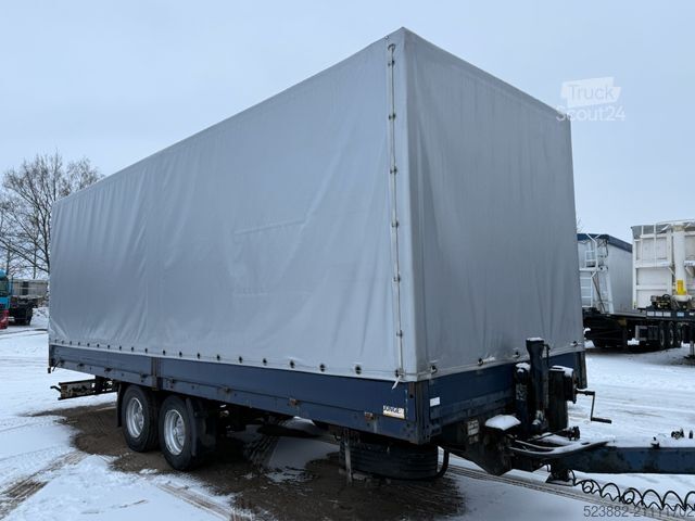 Open aanhangwagen met zeil FLIEGL OS2-K105L Tandem*Bordwände*Steckrungen*BPW