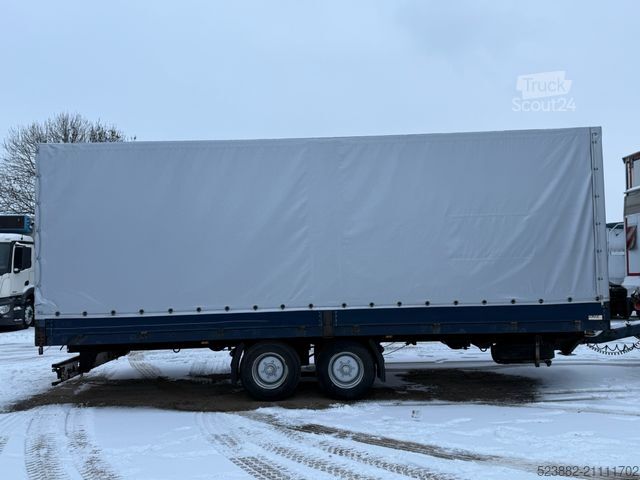 Open aanhangwagen met zeil FLIEGL OS2-K105L Tandem*Bordwände*Steckrungen*BPW