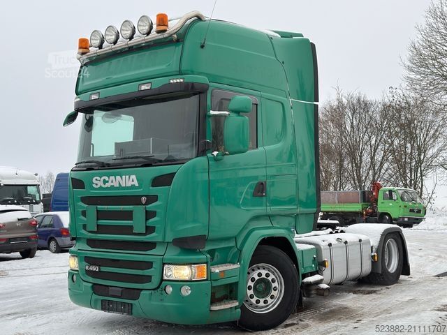 Standard dragbil SCANIA R450 ADR*EX/II*Retarder*TOPLINE*Standklima*ACC
