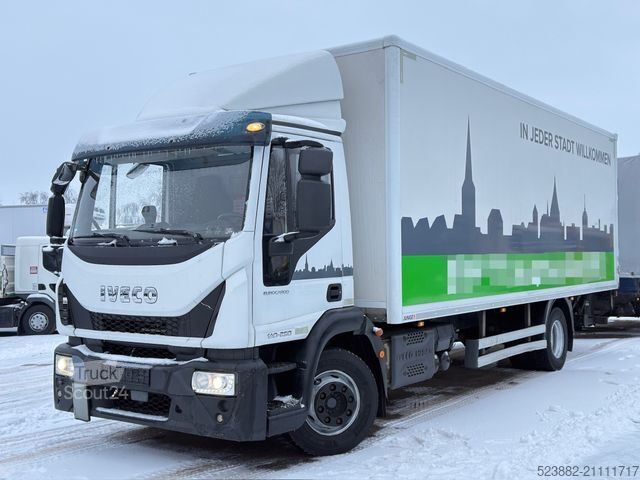 Vrachtwagen met bakwagen IVECO Eurocargo 140-250 6-Zyl.*LBW*Klima*AHK*Bi-Xenon