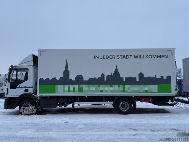 Vrachtwagen met bakwagen IVECO Eurocargo 140-250 6-Zyl.*LBW*Klima*AHK*Bi-Xenon