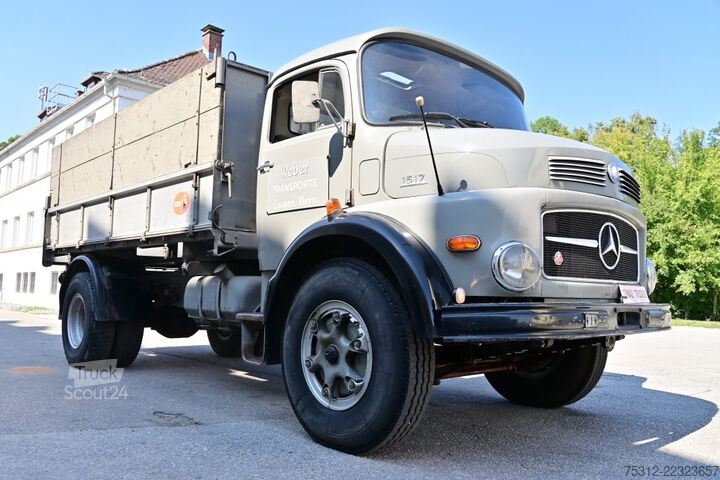 Autocarro ribaltabile Mercedes-Benz 1517  Originalzustand Sammlerstück