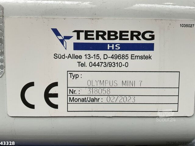 FUSO Canter Terberg 7m³