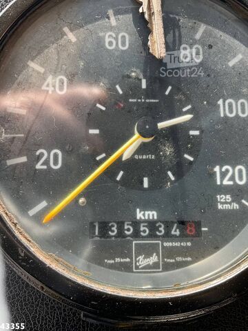 Véhicule de dépannage Mercedes-Benz L508 DC Bergingswagen Just 135.534 km!