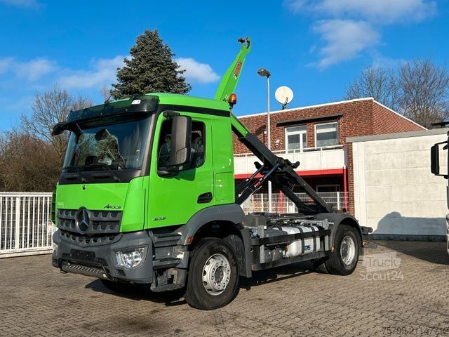 Camion benne à bras amovible MERCEDES-BENZ 1835 Arocs Abroller 4x2