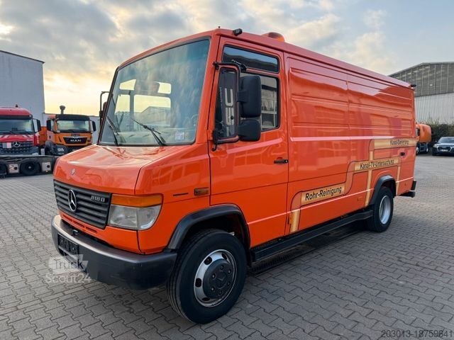 Vákuová cisterna MERCEDES-BENZ Vario 818D Kanalreiniger Rockstroh Drain Jet 100