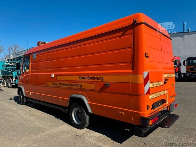 Vákuová cisterna MERCEDES-BENZ Vario 614D TV Inspektionsanl RCA RAUSCH ELKA 600