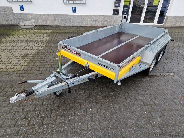 Remorque porte-engins surbaissée Brian James Trailers General Plant 550-2232 2700kg 310x160cm