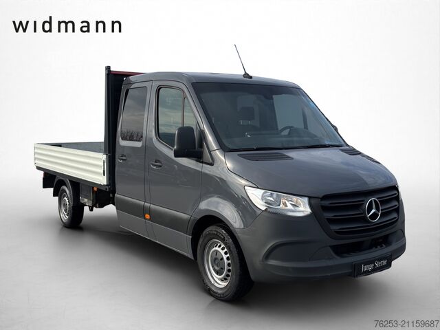 Fourgon pick-up Mercedes-Benz Sprinter 317 CDI DoKa Pritsche Lang AHK KlimaA