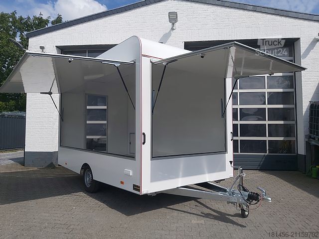 Remorque professionnelle Other Retro 420x220x230 mit 2 Verkaufskappen auf Lager