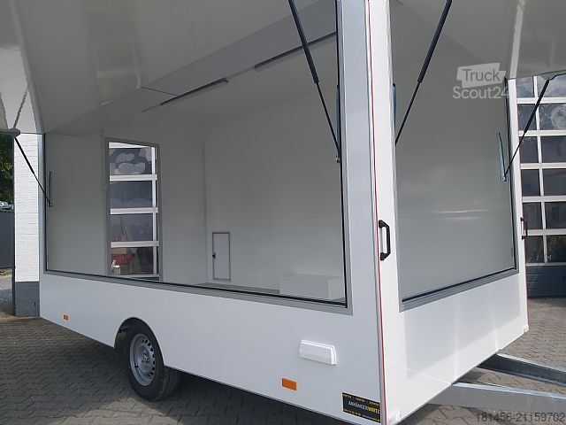 Remorque professionnelle Other Retro 420x220x230 mit 2 Verkaufskappen auf Lager