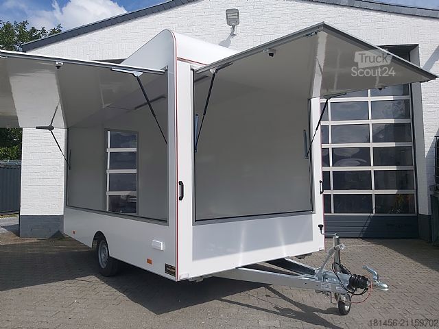 Remorque professionnelle Other Retro 420x220x230 mit 2 Verkaufskappen auf Lager