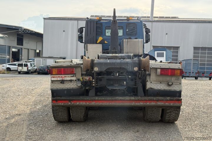 Camião porta-contentores de gancho Iveco 340T45 8x4 Trösch / Swiss-Vehicle