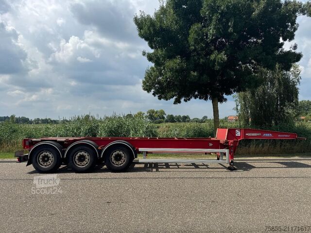 Container transport Asca Chassis 20FT Tank lowbed / ADR / SAF Disc