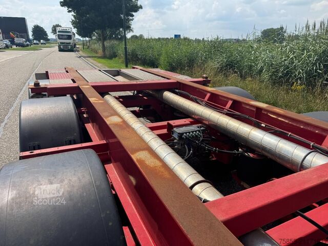 Container transport Asca Chassis 20FT Tank lowbed / ADR / SAF Disc