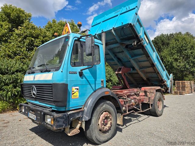 Camion benne MERCEDES-BENZ 1922 / 2-Seiten Kipper / FR Truck / TOP  ZUSTAND