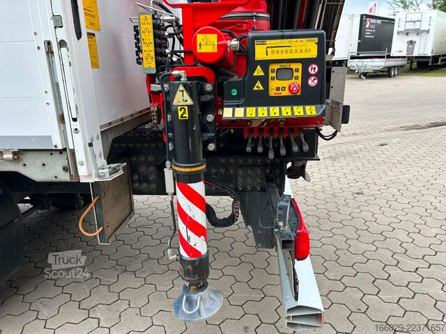 Camion cu platformă DAF XF 480 Baustoffpritsche mit Fassi Ladekran F235