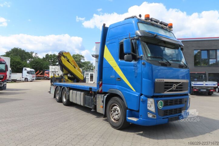 Кран, монтиран на камион VOLVO FH 500, Kran Fassi F360XP, Containerpritsche