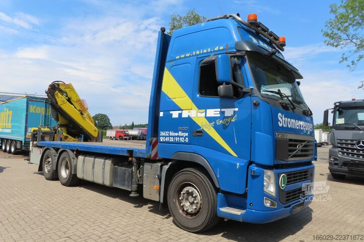 Кран, монтиран на камион VOLVO FH 500, Kran Fassi F360XP, Containerpritsche