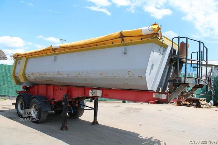Sklápací náves SCHWARZMÜLLER HKS 2/E-S1 Kippmulde 24 m³ Nr.: 376