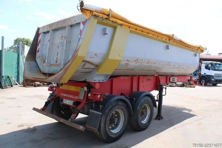 Sklápací náves SCHWARZMÜLLER HKS 2/E-S1 Kippmulde 24 m³ Nr.: 376