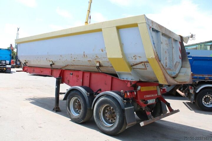 Sklápací náves SCHWARZMÜLLER HKS 2/E-S1 Kippmulde 24 m³ Nr.: 376