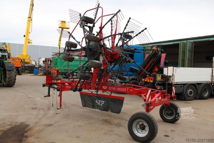 Machine agricole SIP ST02 STAR 320/22 T - MITTELSCHWADER Nr: 499