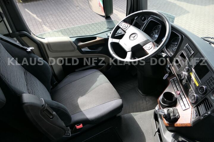 Plattewagen met zeil MERCEDES-BENZ Actros 1842 Pritsche Plane Vollluft LBW Euro 6