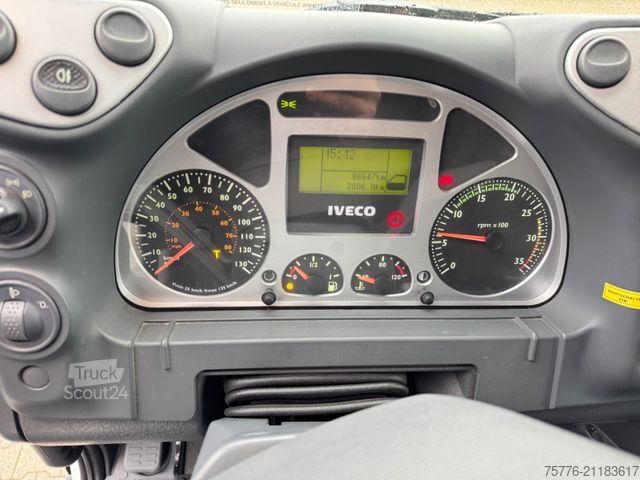 شاحنة بمسطحة ومشمع IVECO 140 E240  Eurocargo 4x4 Miltär Camper Expedition