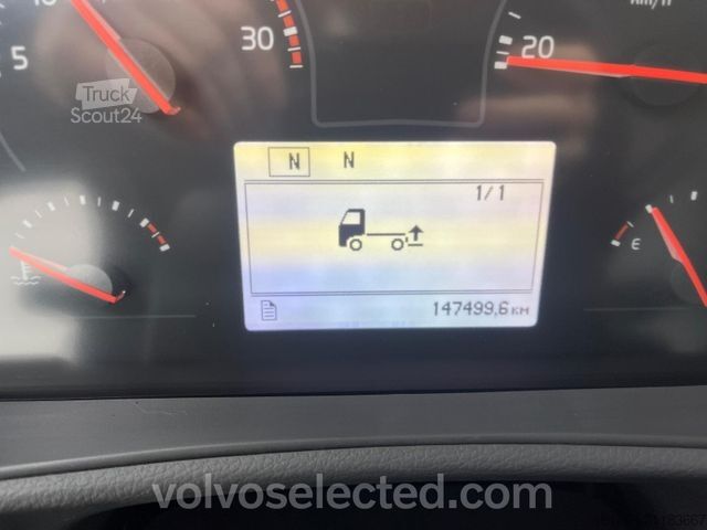 Autocarro con pianale e telone VOLVO FL 240 12T/LBW/Schiebeplane/AHK/Euro6