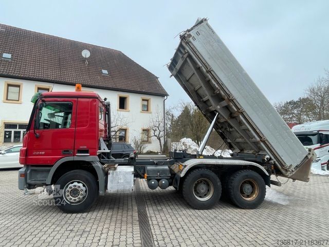 Autocarro ribaltabile MERCEDES-BENZ Actros 2646 BB 6x4 MP2 3-Seiten-Kipper