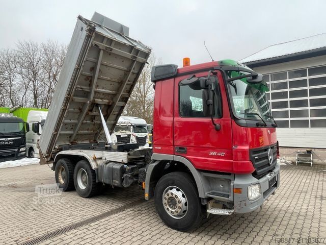 Autocarro ribaltabile MERCEDES-BENZ Actros 2646 BB 6x4 MP2 3-Seiten-Kipper