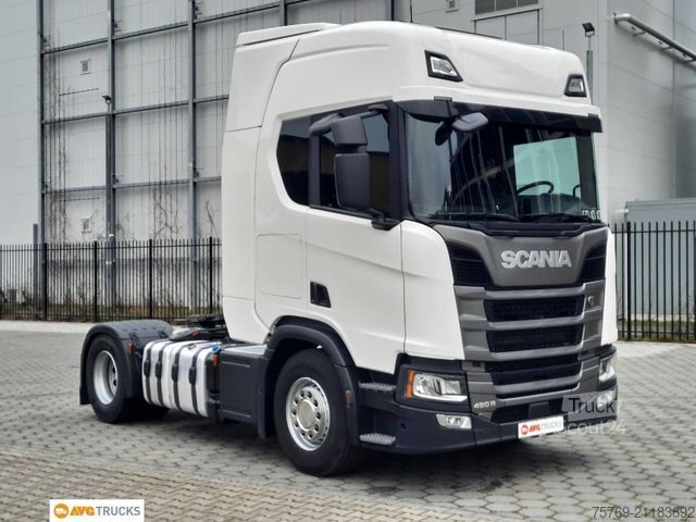 Camião de materiais perigosos SCANIA R 460 2-Kreis-Kipphyd Retarder Standklima 2xTank