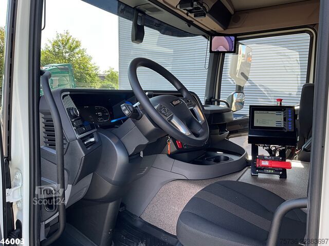 Όχημα συλλογής απορριμμάτων DAF FAG XD 220 Hiab 23 Tonmeter laadkraan FULL ELEC...