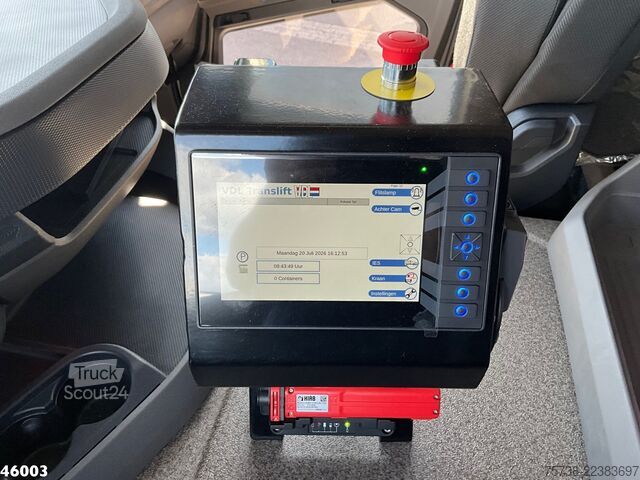 Όχημα συλλογής απορριμμάτων DAF FAG XD 220 Hiab 23 Tonmeter laadkraan FULL ELEC...