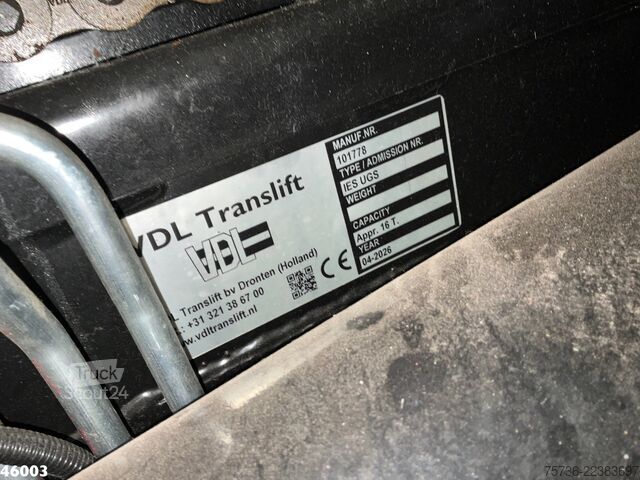 Όχημα συλλογής απορριμμάτων DAF FAG XD 220 Hiab 23 Tonmeter laadkraan FULL ELEC...