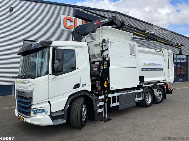  DAF FAG XD 220 Hiab 23 Tonmeter laadkraan FULL ELEC...